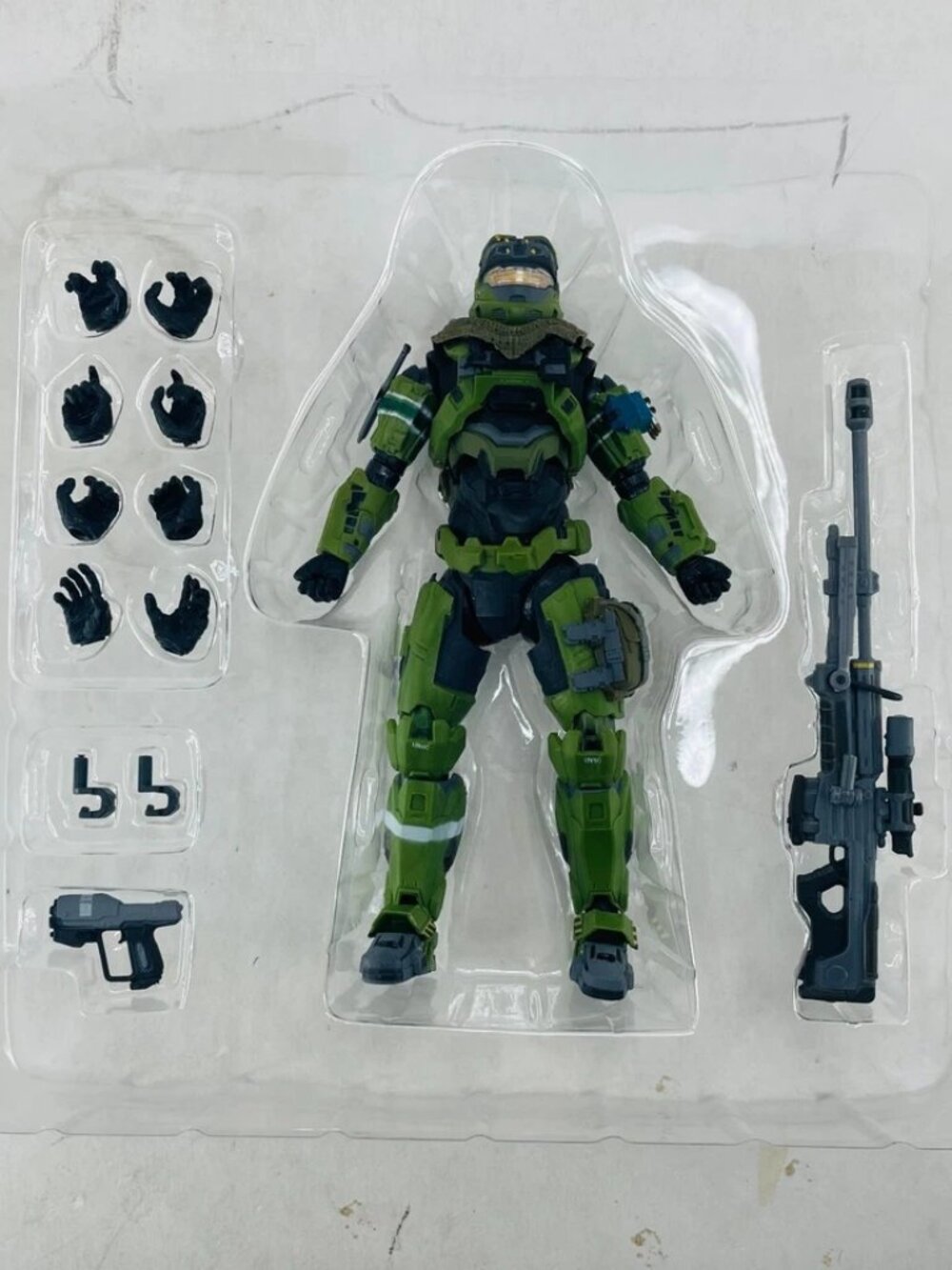 Halo Reach Jun-A266 Noble Three Re:Edit 6" Figure w/ Weapon Toy - Picture 2 of 9